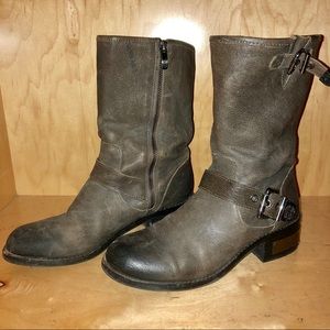 Vince Camuto Winchell Moto Leather Boots